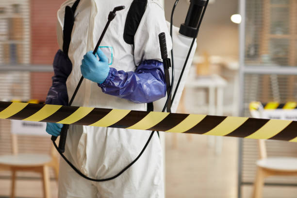 Professional Sewage Cleanup technician working in Red Oak, GA
